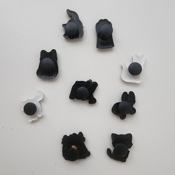 NEW Cat Animal Lover Bundle 9 Shoe‎ Charms Crocs Jibbitz - Picture 9 of 10